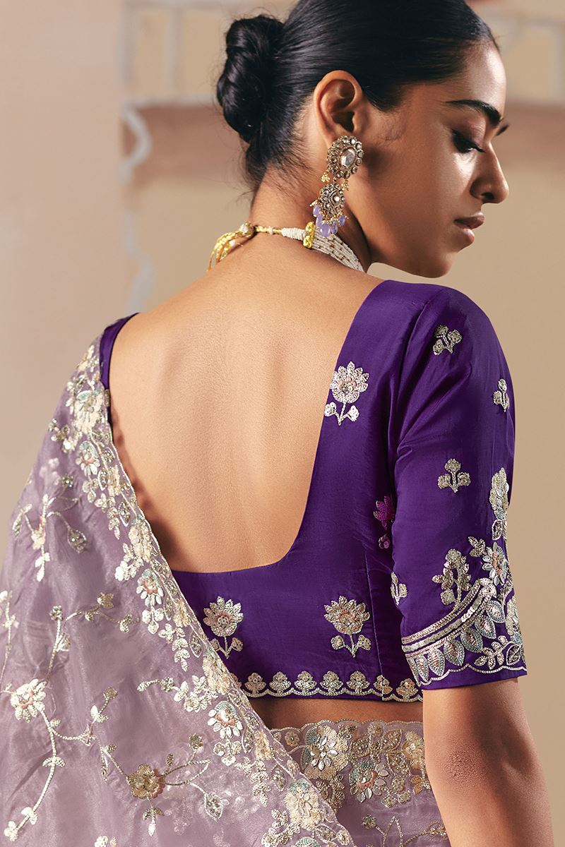 Amazing Premium Fancy Silk Designer Saree for Engagement, Sangeet, and Parties