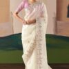 Royal Premium Fancy Silk Designer Saree for Engagement, Sangeet, and Parties