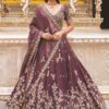 Charismatic Silk Designer Bridal Lehenga Choli for Wedding and Reception