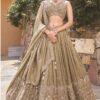 Spectacular Georgette Designer Indo-Western Lehenga Choli for Engagement and Reception