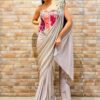 Amazing Georgette Designer Saree for Engagement, Sangeet, and Parties