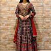 Smashing Cotton Designer Anarkali Suit for Reception, Sangeet, and Parties