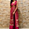 Stunning Silk Designer Palazzo Suit for Reception, Sangeet, and Parties